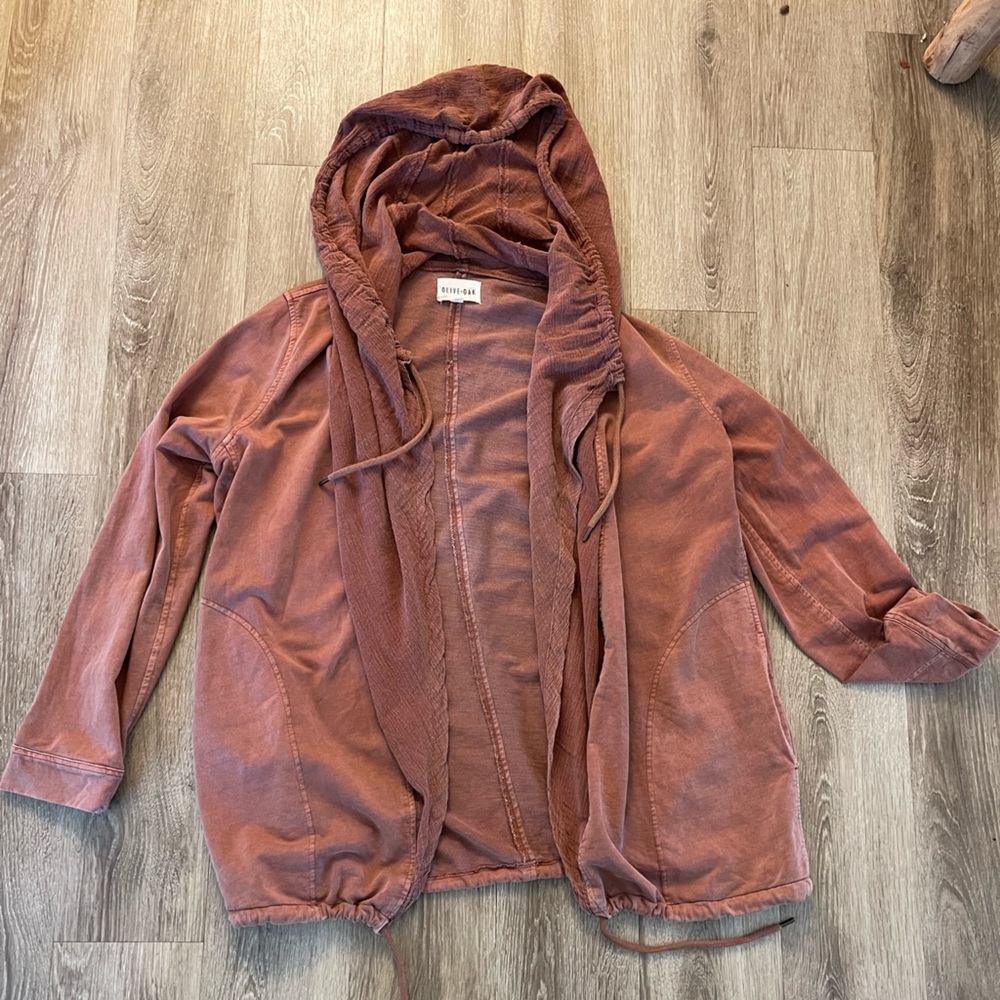 Olive & Oak Cozy comfy drawstring hoodie